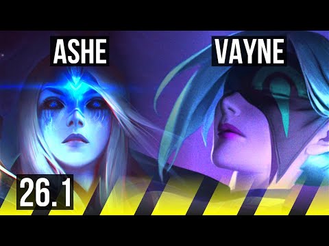 ASHE & Alistar vs VAYNE & Morgana (ADC) | EUW Diamond | 26.1