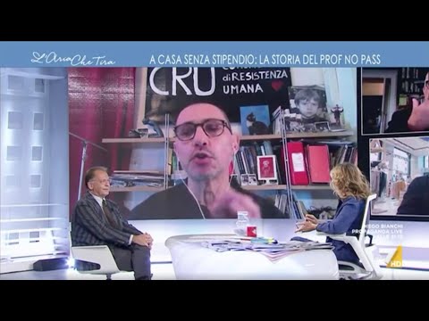 Il professore 'No Green Pass' sospeso Gianfranco Pigozzi contro Alessandro Cecchi Paone: ...