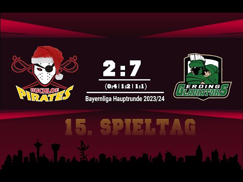 ESV Buchloe Pirates - TSV Erding | PK 15. Spieltag Hauptrunde | BEV Bayernliga 2023/24