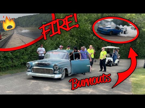 Alex taylor catches fire + tons of trailer burnouts sick summer day 2!