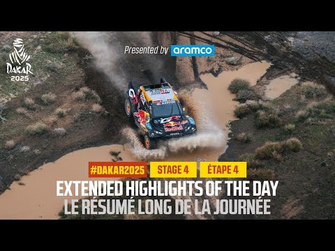 Extended highlights of Stage 4 presented by Aramco - #Dakar2025
