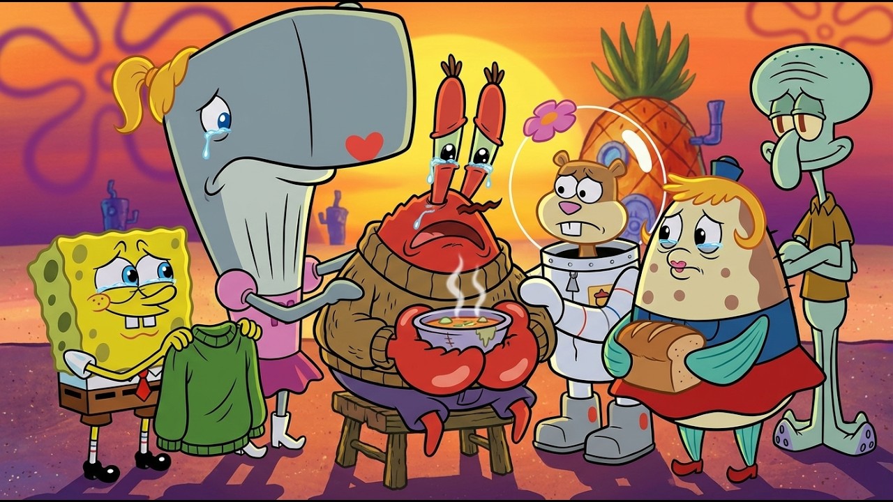 SpongeBob Animation: From Arrogant Billionaire to Begging for Scraps! Mr  Krabs' Karma 📉😭 | Fanmade
