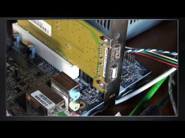 Vídeo relacionado con PUSOKEI Tarjeta de expansión PCI, Adaptador de concentrador USB2.0 de 4 Puertos, convertidor de Adaptador de 480Mb / s 4 x PCI a USB 2.0, Adecuado para teclados, Ratones, impresoras, cámaras