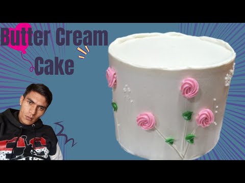 Simple Butter Cream Cake!