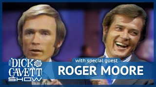 Roger Moore's: Role in The Saint with Family And Faberge Productions | The Dick Cavett Show