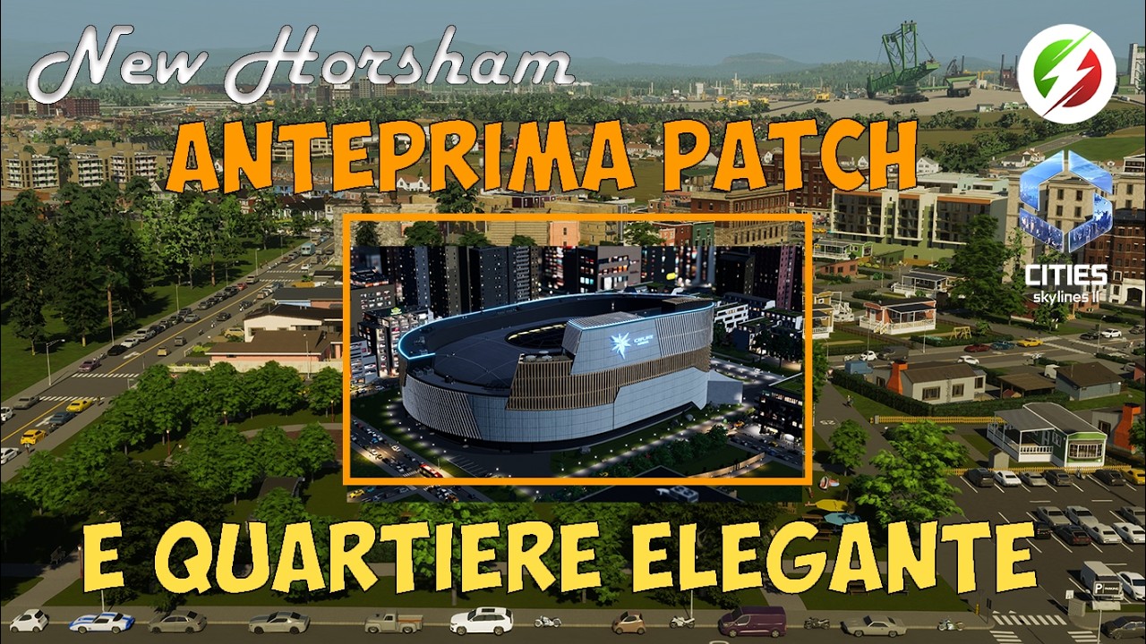 Cosa uscirà nella patch del 18 Marzo e poi un quartiere con case monofamiliari eleganti