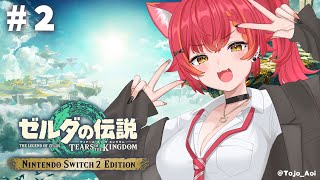【ゼルダの伝説 ティアーズ オブ ザ キングダム】#2  完全初見！マスターソードどこ；；【ぶいすぽ / 猫汰つな】