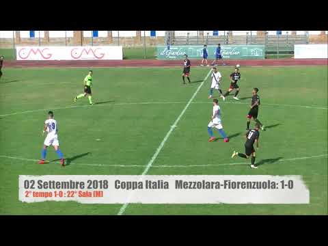 02.09.2018 COPPA ITALIA: Mezzolara - Fiorenzuola: 1-0