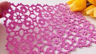 🩷New, Unique Crochet Square Motif🩷Simple Pattern How to Make for All Projects