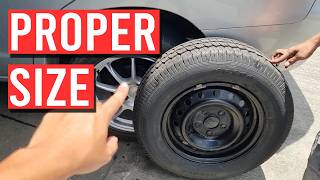 Proper Spare Tire for the Innova!