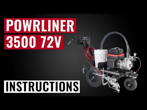 PowrLiner 3500 72V - Setup, Application, Cleaning, Maintenance