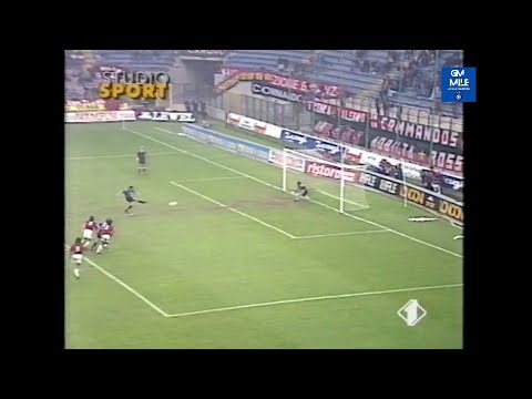 1994-95 (8' And Coppa Italia - 12-10-1994) Milan-INTER 1-2 Gol+Interviste StudioSport Italia1
