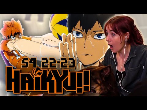 HOW DOES IT JUST KEEP GETTING BETTER?! | Haikyuu!! Season 4 Episode 22-23 Reaction!