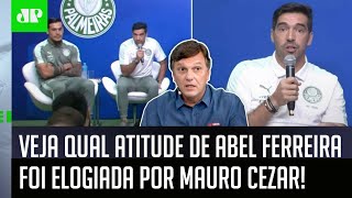 ‘Foi espetacular o que o Abel Ferreira fez’; Mauro Cezar elogia técnico do Palmeiras