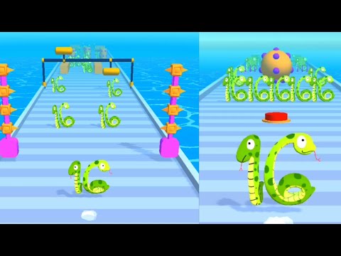 Number Run Merge 3D Math -16