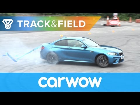 Drift Gymnastics: BMW M2 vs Honda Civic Type R vs Jeep SRT8 vs Caterham 620S | Track&Field