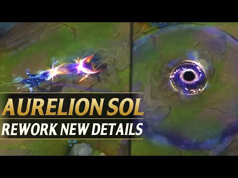 AURELION SOL NEW GAMEPLAY & ABILITIES DETAILS - League of Legends