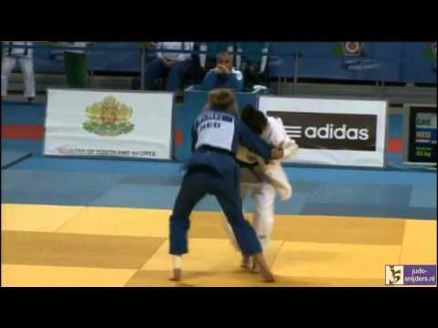 Judo 2014 Europea Open Sofia: Teltsidou (GRE) - Wichers (NED) [-63kg]