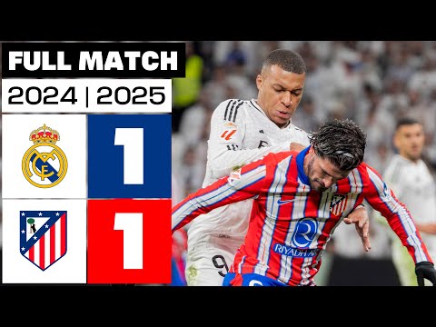 Real Madrid 1 - 1 Atlético de Madrid | FULL MATCH | LALIGA EA SPORTS 2024/25