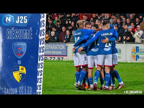 J25 | US Concarneau - Stade Briochin (1-0), le résumé | National FFF (2022-2023)