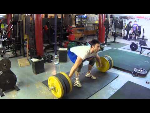 255lb / 116kg Snatch 2012-01-28
