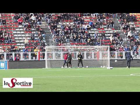 PRIMO ALLENAMENTO DELL'ERA COSMI NEL TRAPANI CALCIO