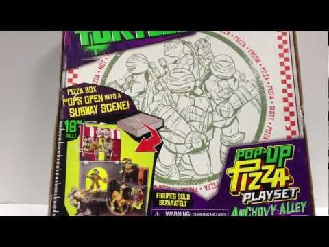 Nickelodeon TMNT 2012 Playset - ANCHOVY ALLEY