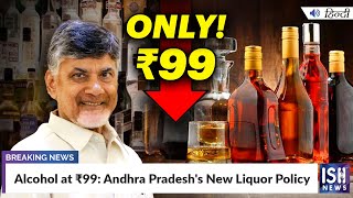 Alcohol at Rs.99: Andhra Pradesh's New Liquor Policy
