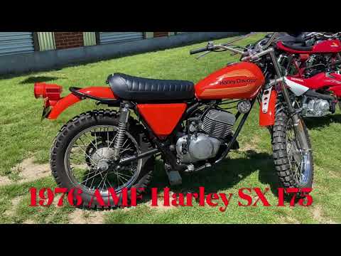 1976 AMF Harley Davidson SX 175