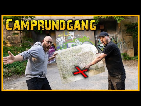 Camptour mit Lageplan - Wir zeigen unser Bushcraft Camp! - Outdoor Survival