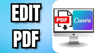 How To EDIT PDF In CANVA