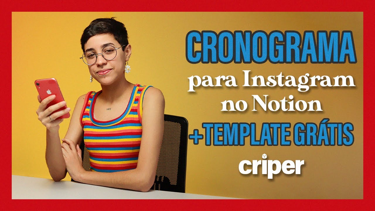 Passo a passo: como montar um cronograma para Instagram no Notion + Template Grátis | com Aline