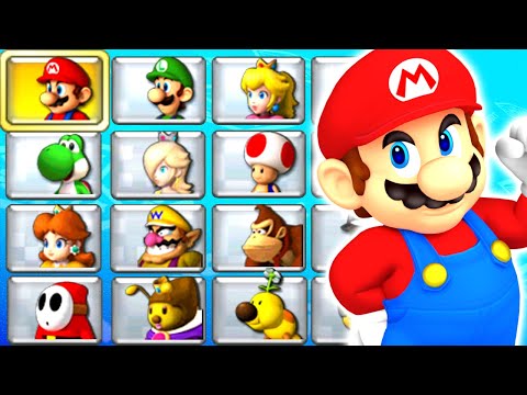 Mario Kart 7 - All Characters Unlocked