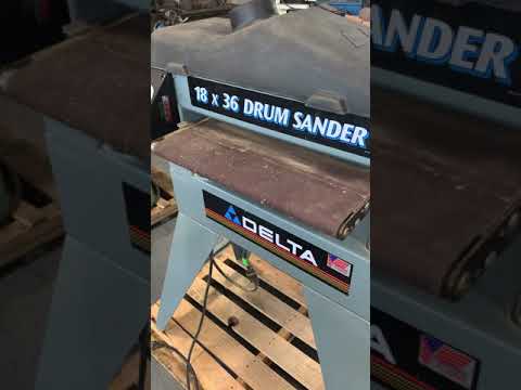 delta 18x36 drum sander