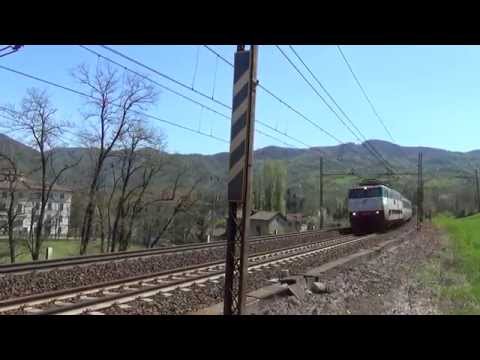E.444.084 INTERCITY IN TRANSITO A RIGOROSO (AL) 15 - 4 - 2015.