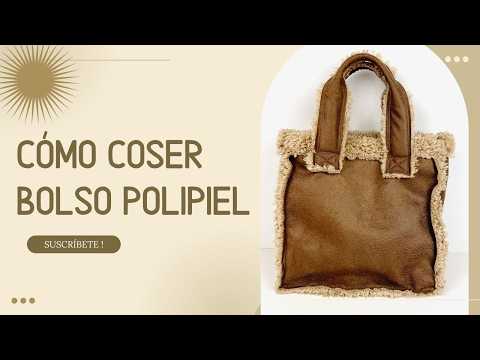 Cómo coser un Mini Tote Bag con bolsillos interiores