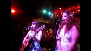 Jo Serrapere and Laura Ann Bates from, Stella!  at Chickie Wah Wah's in New Orleans, LA