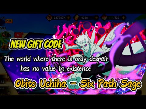 New Event GP SSR Obito Top & New Gift Code Ninja Assembled Reborn