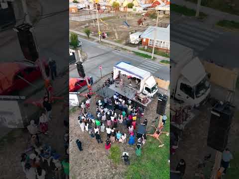 Predicando la palabra de nuestro Señor en Victoria, región de la araucanía, chile.