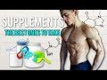 The TOP 3 Supplements You Need | Muscle Building & Fat Loss Supplements