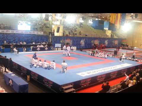 Senior Male Team Sparring Final - ITF Worlds 2013