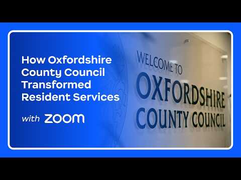 Digital Transformation with Zoom at Oxfordshire Council | Customer Stories | Zoom