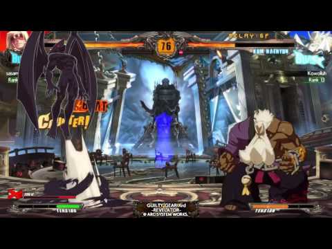 Guilty Gear Xrd -Revelator- Kum Haehyun vs. Zato