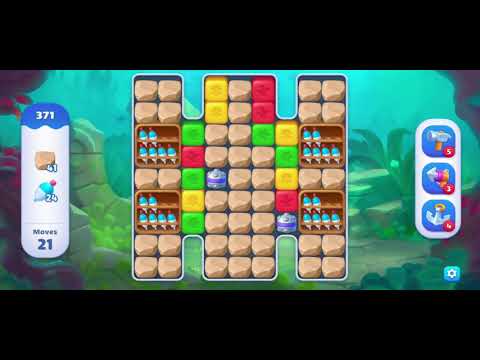 FISHDOM BLAST LEVEL 371 ~ No boosters