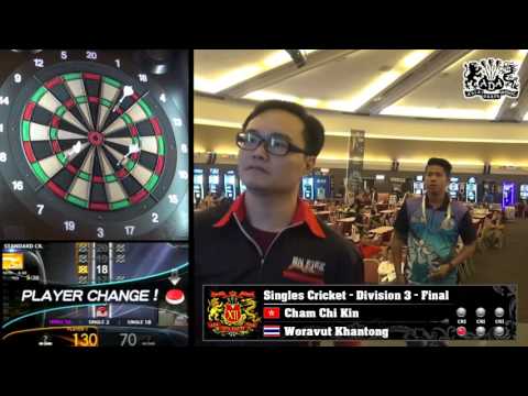 The 12th ADA International Darts Tour - Singles Cricket Division 3 - Final