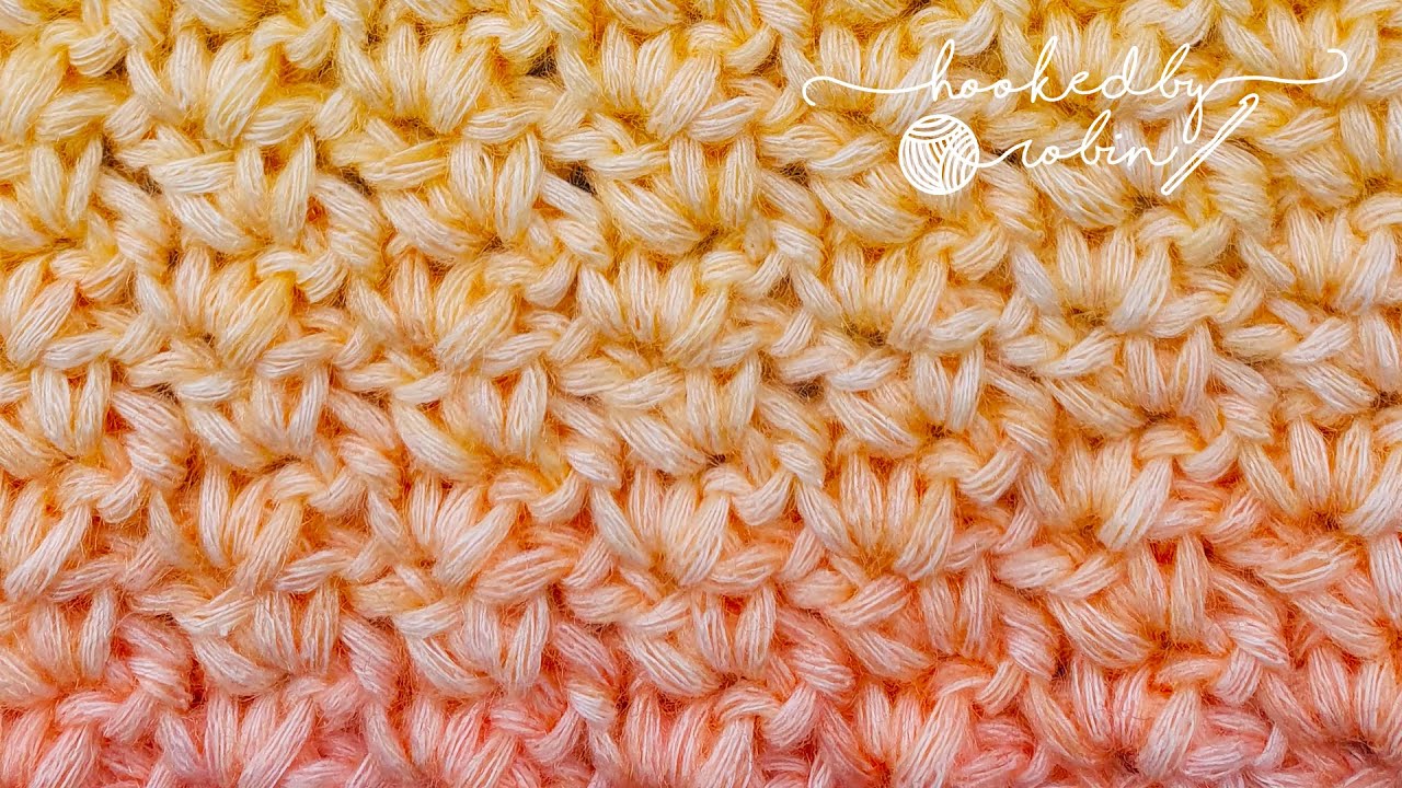 How to Crochet the Wattle Stitch 🧶 ONE ROW REPEAT!