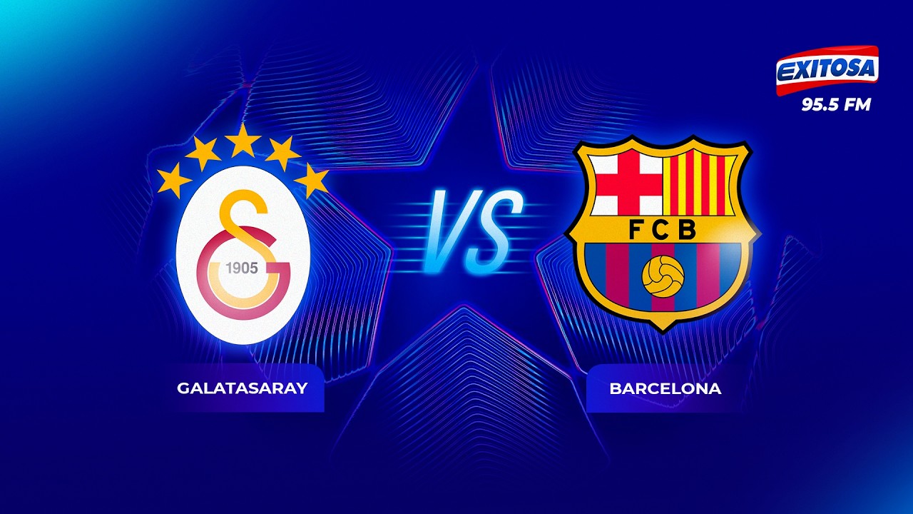 🔴🔵 UEFA CHAMPIONS LEAGUE 🔴 EN VIVO | FECHA 2 - GALATASARAY VS FC BARCELONA