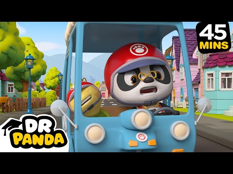 🐼 🚗Panda's Driving Adventures | NEW COMPILATION | Dr. Panda
