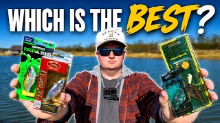 Finding the BEST Lipless Crankbait! (Bass Fishing Fort Worth Ponds for Big Bass!)