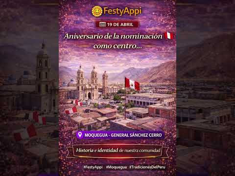🏛️✨ 19 de abril | Aniversario de la nominación como centro… 🇵🇪